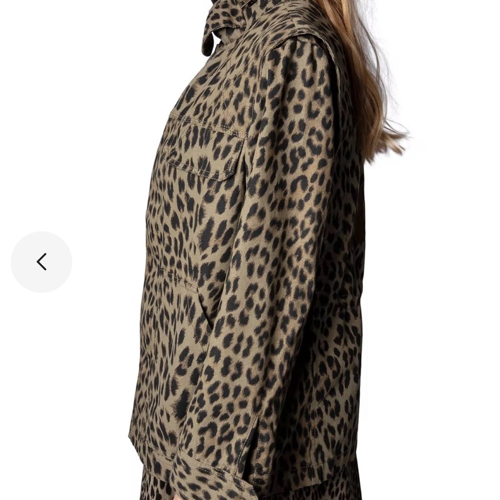 Zadig And Voltaire Jacket Drawstring Size M - image 3